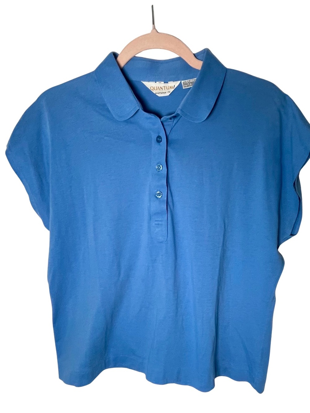 Vintage Polo Shirt XL Minimalist Basic